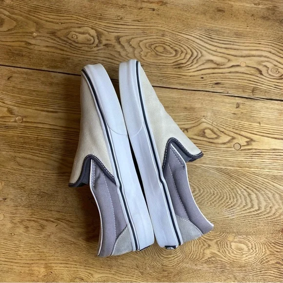 Vans Classic Slip On Mix & Match Sneakers Black and White Women 9 Men 7.5 - Picture 7 of 9